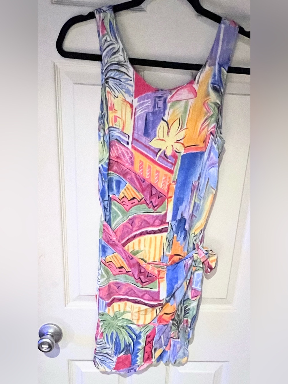 Guess Georges Marciano Tropical Sundress Size Large